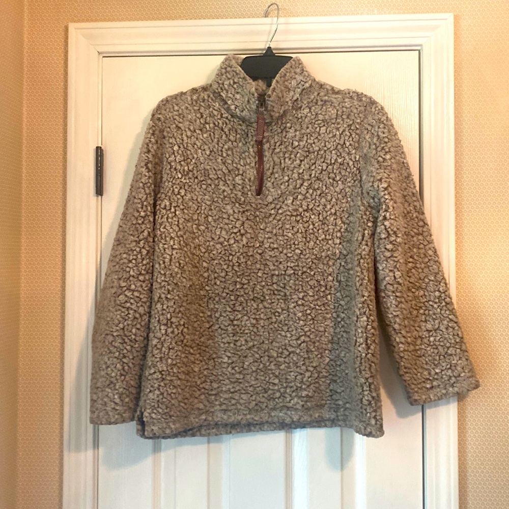 Boys True Grit pullover brown size Large